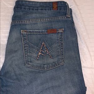 7 for all mankind Capri Jeans